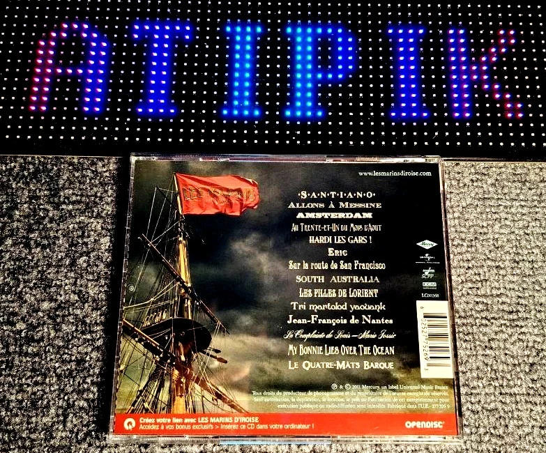 🌊 Zeldzame cd: Les Marins d'Iroise - Schatten van de zee die absoluut ontdekt moet worden! 🚢 – photo 2
